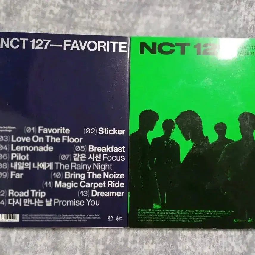 엔시티127 STICKER / FAVORITE 앨범