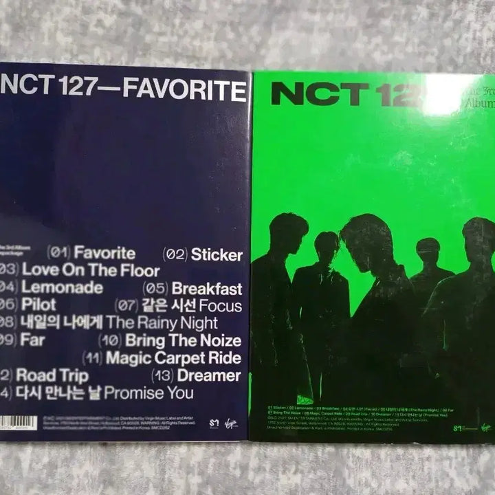 엔시티127 STICKER / FAVORITE 앨범