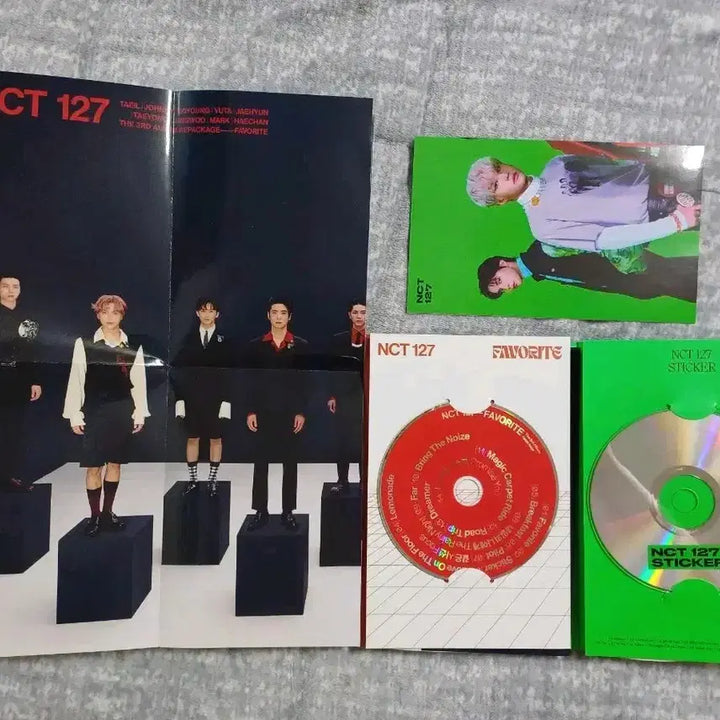 엔시티127 STICKER / FAVORITE 앨범