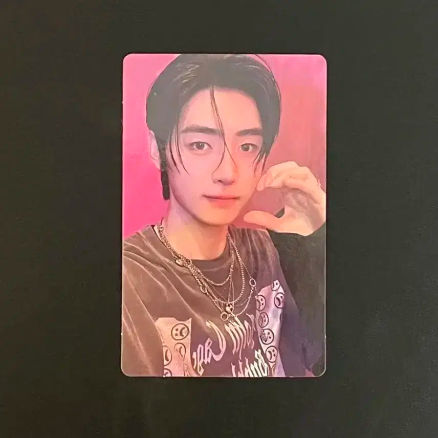 엔하이픈 성훈 오렌지블러드 포카