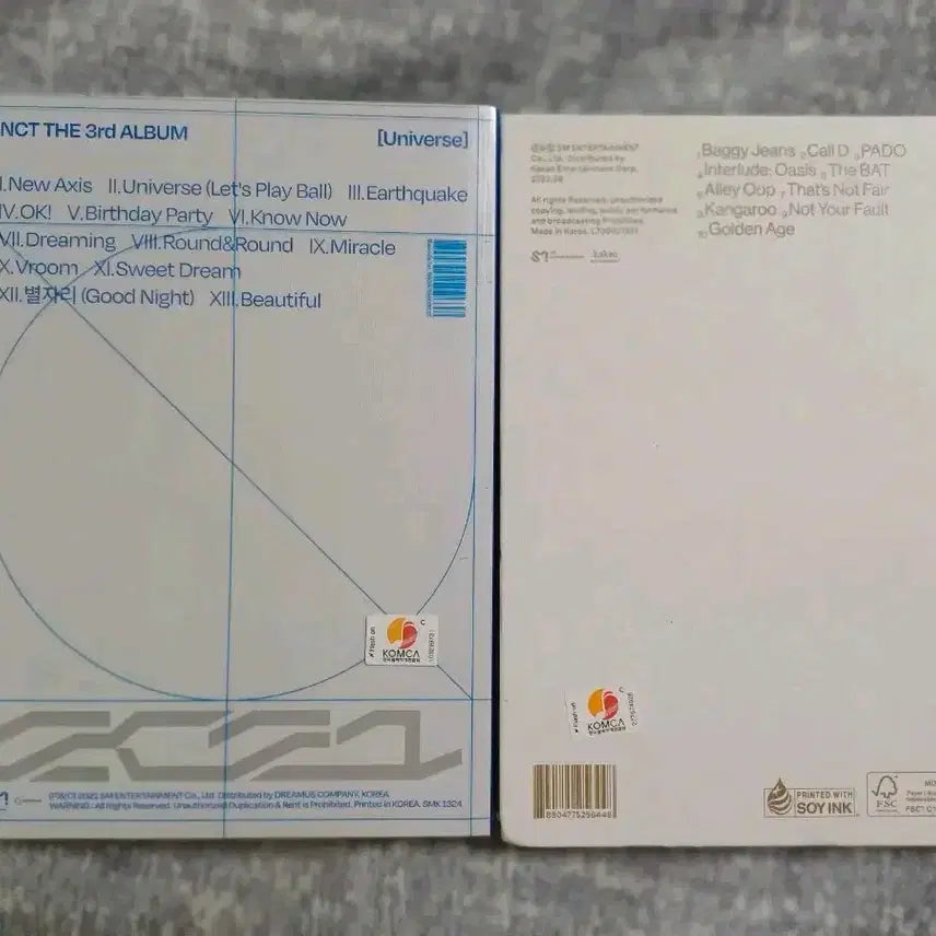 엔시티 UNIVERSE / GOLDEN AGE 앨범