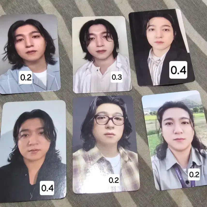 데이식스 성진 포카 일괄 양도(포에버영 피날레/팝업/팬미팅/고양콘)