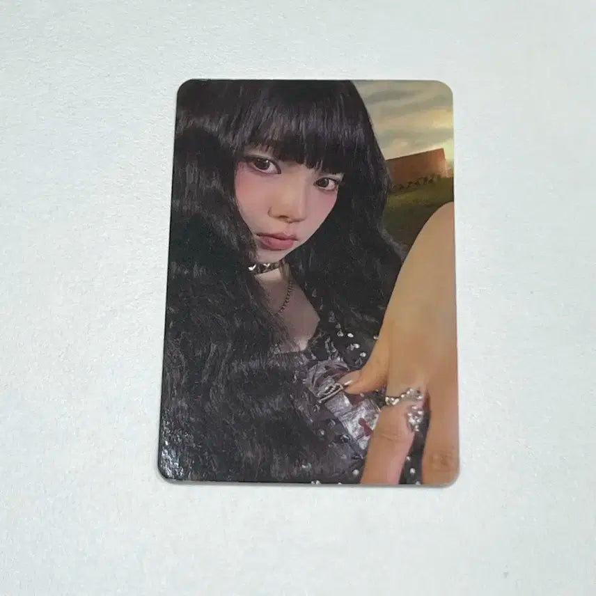 에스파 리치맨 애플뮤직 특전 미공포 포카 카리나