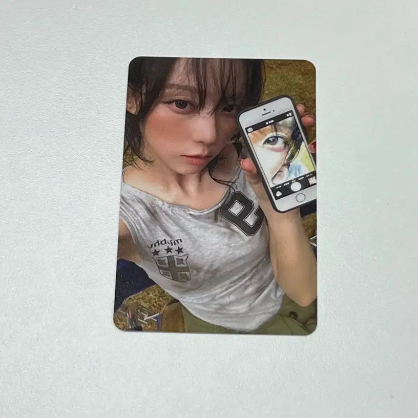 에스파 리치맨 애플뮤직 특전 미공포 포카 윈터