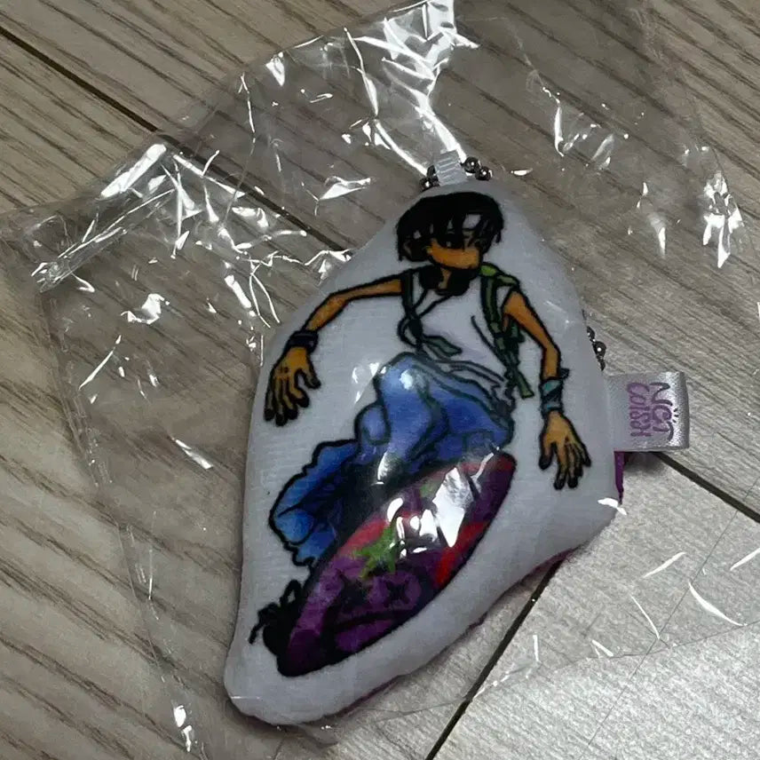 엔시티 위시 컬러 팝업 서프 쿠션 키링 시온