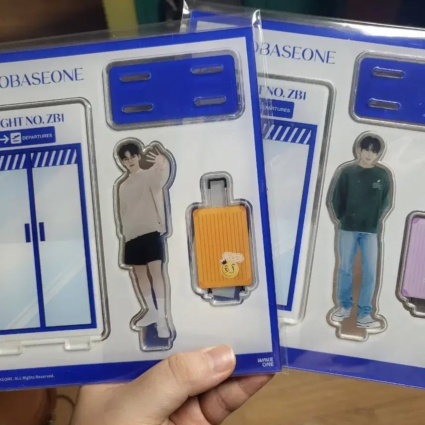 제로베이스원 장하오,한유진 아크릴 스탠드