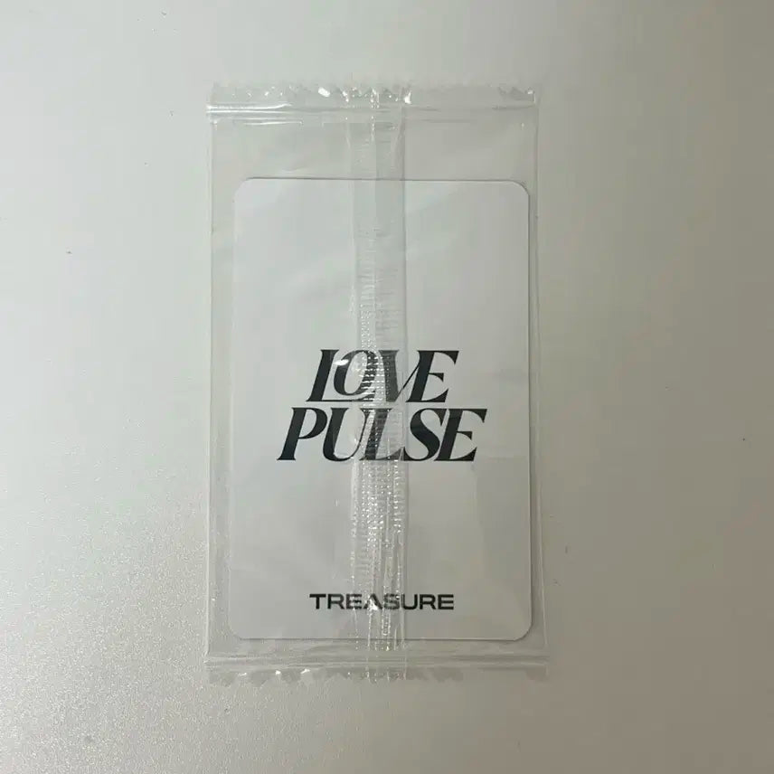 트레저 박정우 포카 포토카드 케타포 미공포 러브펄스 앨범 특전