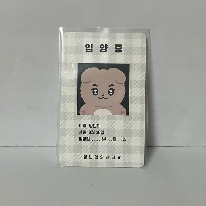 (급처)제로베이스원 김규빈 인형 멍빈이