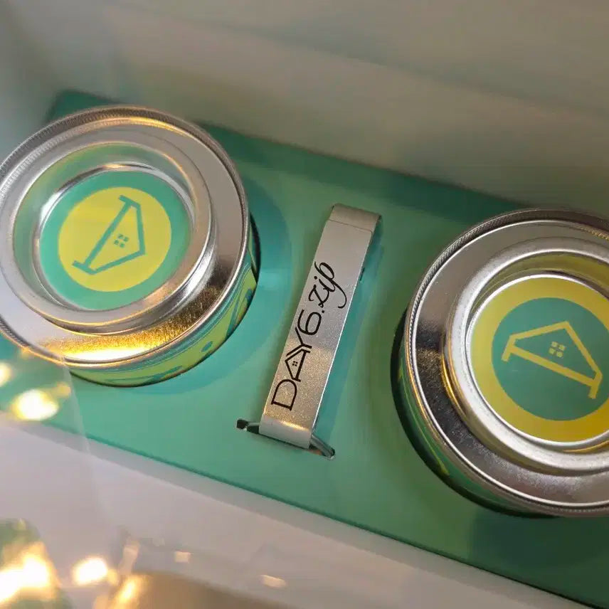 데이식스 데식집 퇴장 기프트 캔들 포카