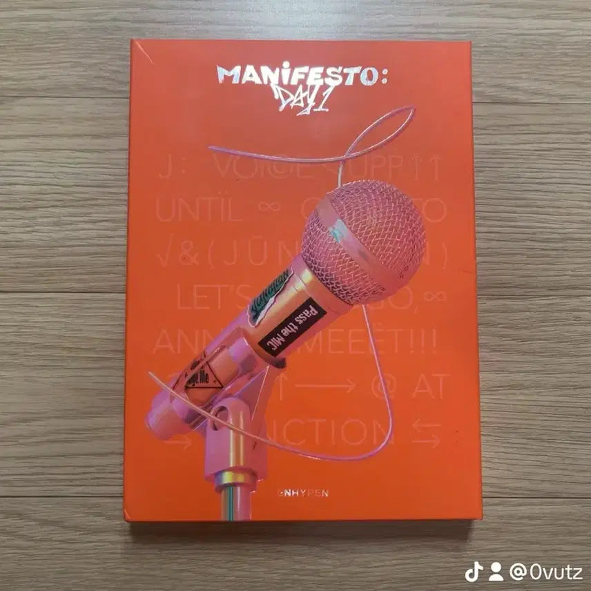 엔하이픈 MANIFESTO 개봉 풀셋 앨범 / 마니페스토