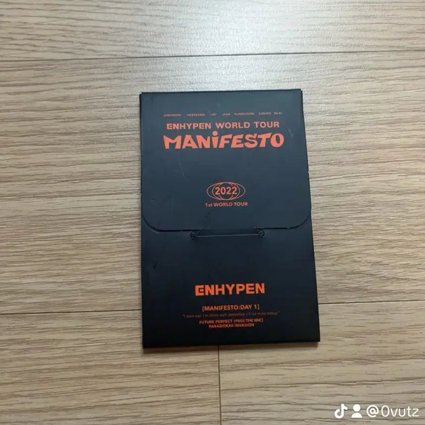 엔하이픈 WORLD TOUR MANIFESTO 개봉 풀셋