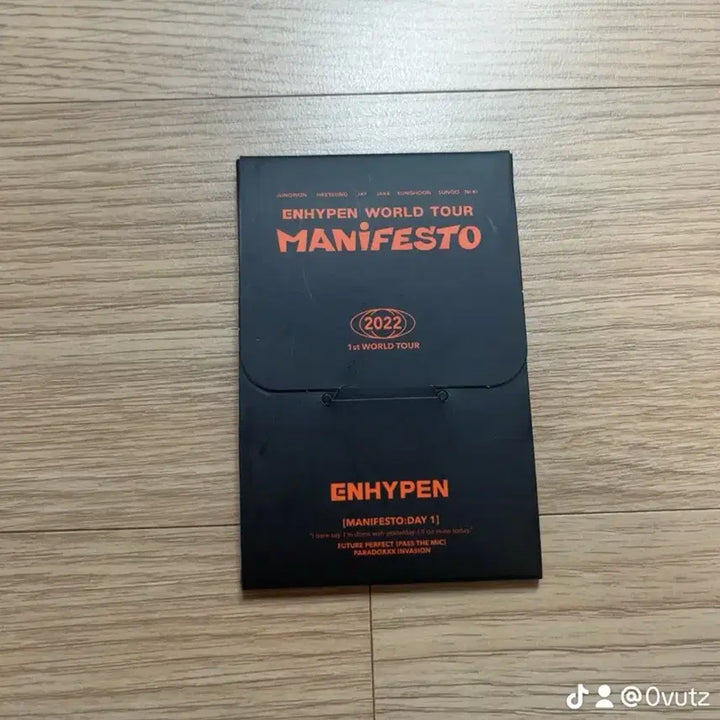 엔하이픈 WORLD TOUR MANIFESTO 개봉 풀셋