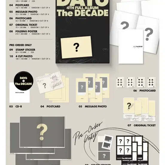 데이식스 The DECADE 앨범판매
