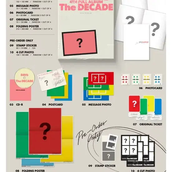 데이식스 The DECADE 앨범판매