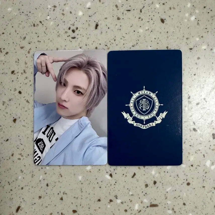 앤팀 유마 아오아라시 이즈위 중국 영통 특전 포카 양도