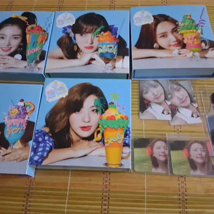 레드벨벳 summer magic 파워업 5명  한정판앨범 일괄