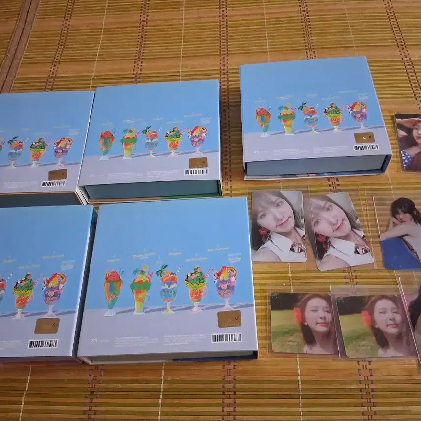 레드벨벳 summer magic 파워업 5명  한정판앨범 일괄