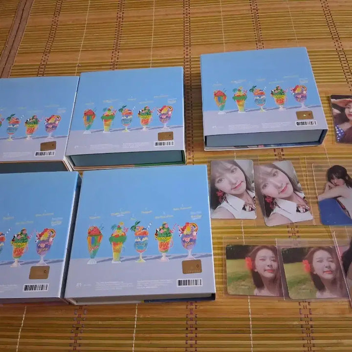 레드벨벳 summer magic 파워업 5명  한정판앨범 일괄