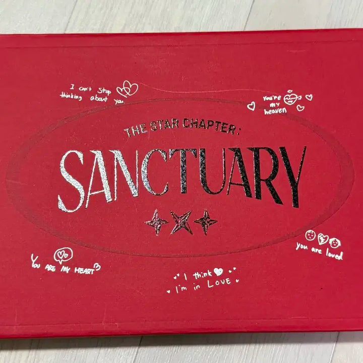 투모로우바이투게더 TXT 생츄어리 앨범 박스