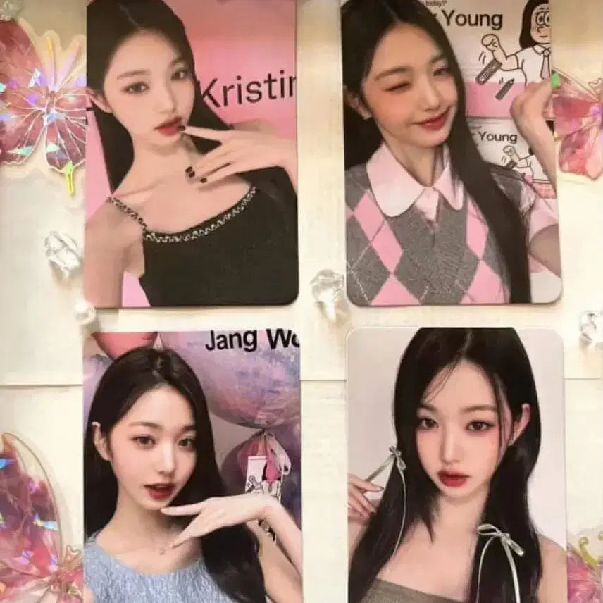 하파크리스틴 장원영 포토카드