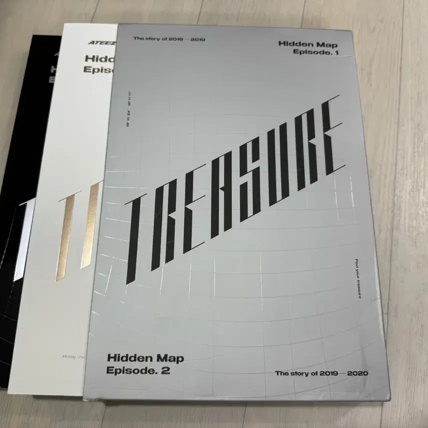 에이티즈 Hidden Map DVD Treasure 시리즈