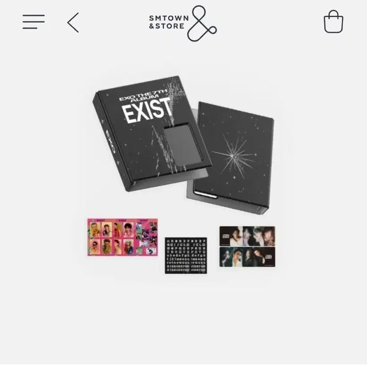 EXO 엑소 EXIST 크림소다 콜렉트북 티켓북