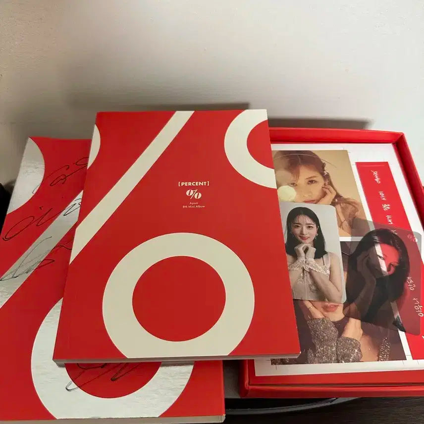 에이핑크 8th 미니앨범 퍼센트 (친필싸인)