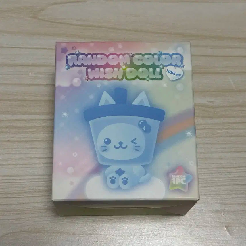 컬러 위시돌 YUSHI ver. 버블냥 퍼플 미개봉 양도