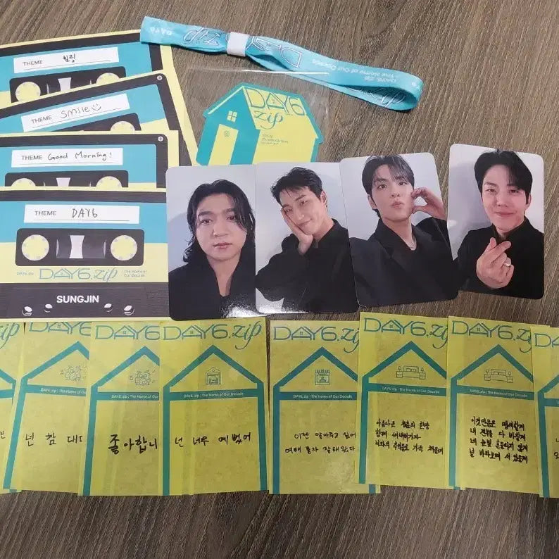 데이식스 팝업 기프트(캔들제외) & 컨페티 일괄 & 입장팔찌