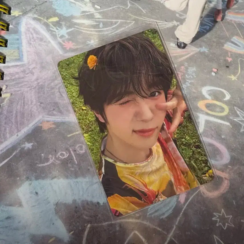 엔시티 위시 컬러 포토북 앨범 료 포카