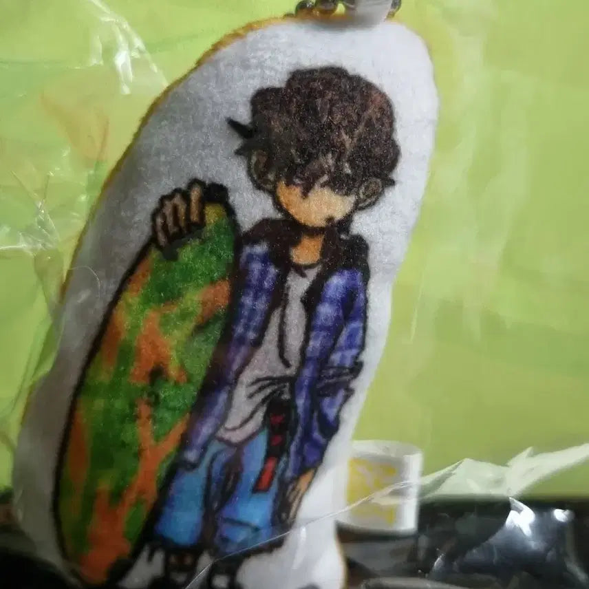 위시 컬러 팝업 서프 인형 키링 료