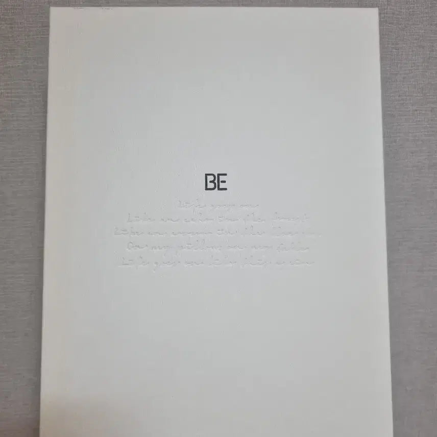 방탄소년단 BTS BE 앨범 디럭스 에디션