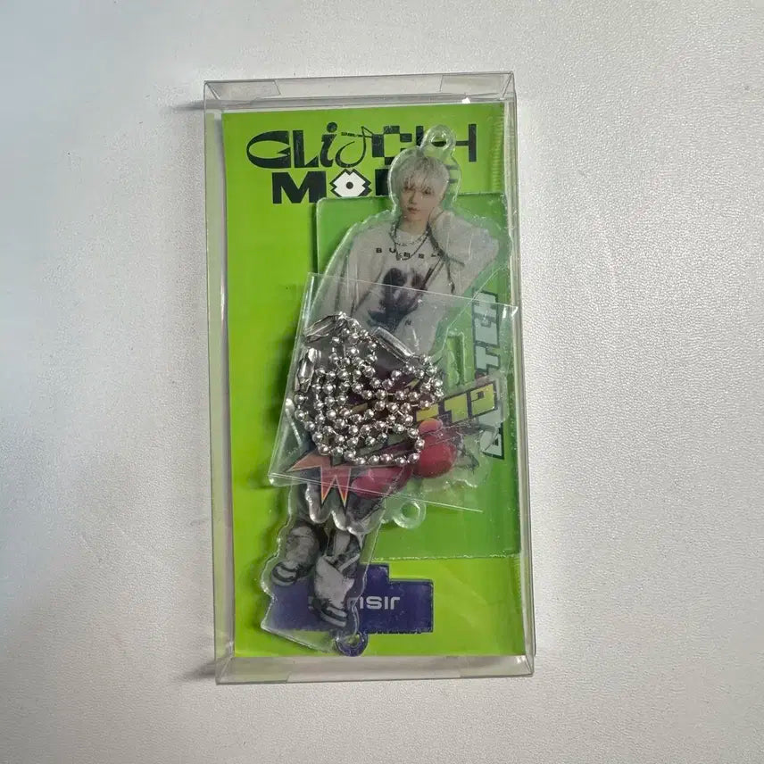 엔시티 지성 아크릴키링 글리치모드 포카 미개봉