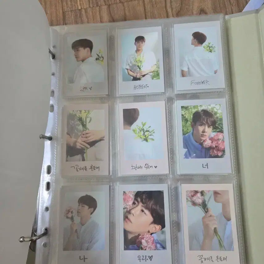 2PM  포토카드 세트. 이준호바인더