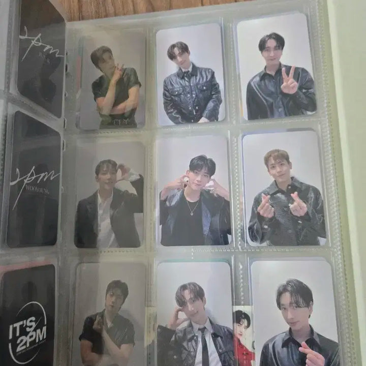 2PM  포토카드 세트. 이준호바인더