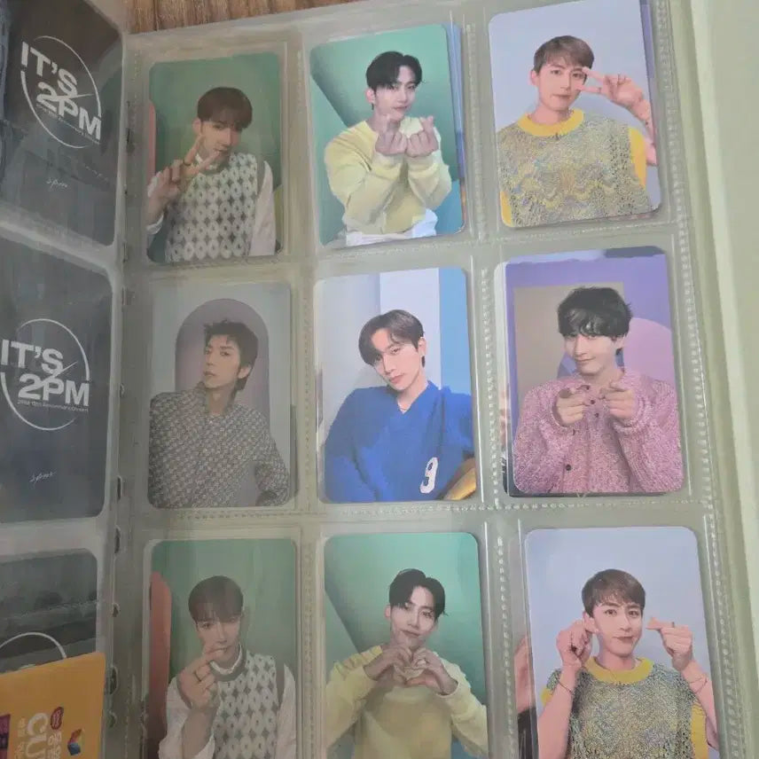2PM  포토카드 세트. 이준호바인더