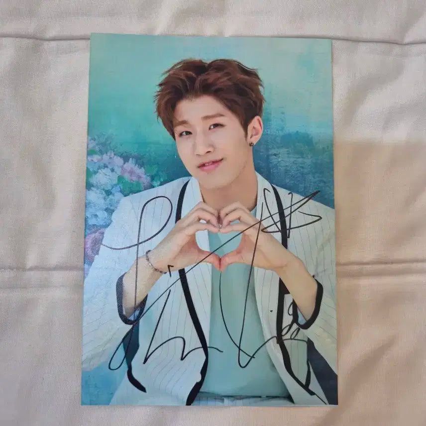 아스트로 공방 친필 싸인 사진 일괄