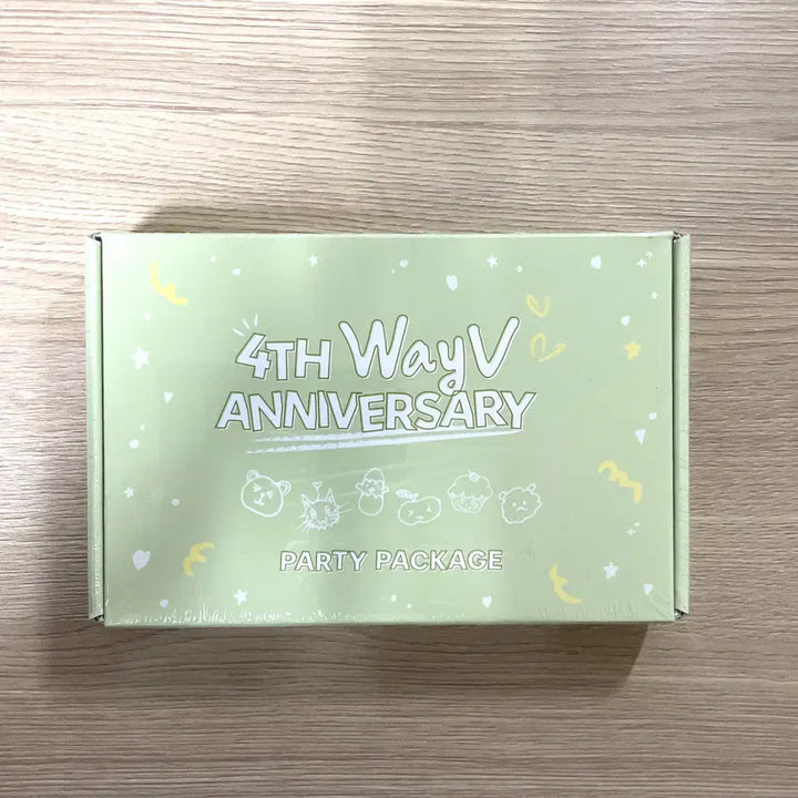 웨이션브이 샤오준 4주년기념 파티패키지 포토카드 미개봉 새상품