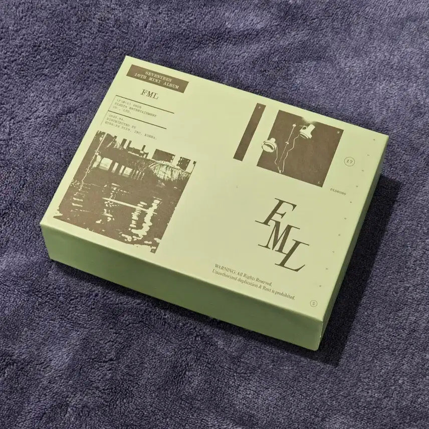세븐틴 미니10집 FML 키트 앨범 KIT  >ㅅㅊ승철정한원우민규