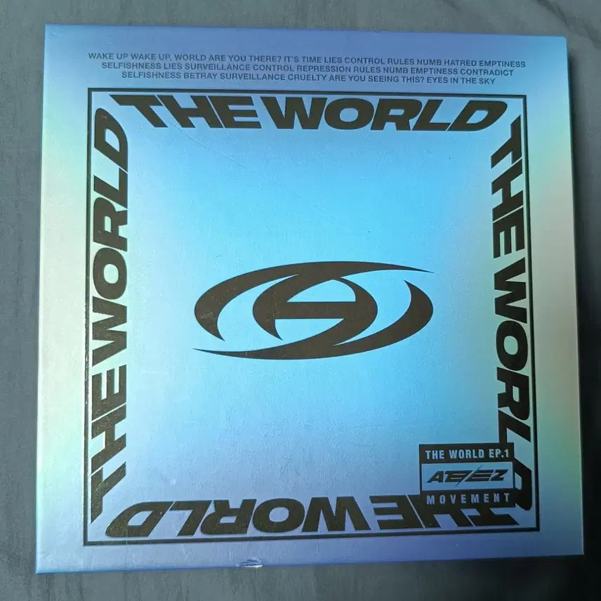 에이티즈 The World: Movement 게릴라 앨범 A