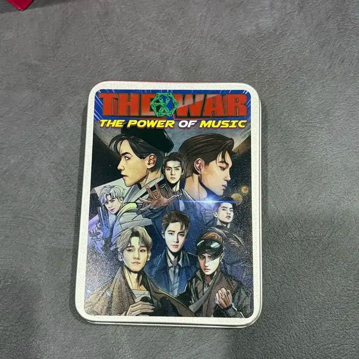 엑소 파워 카드게임세트 틴케이스