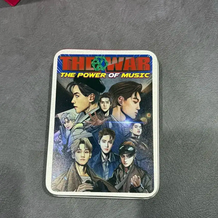 엑소 파워 카드게임세트 틴케이스