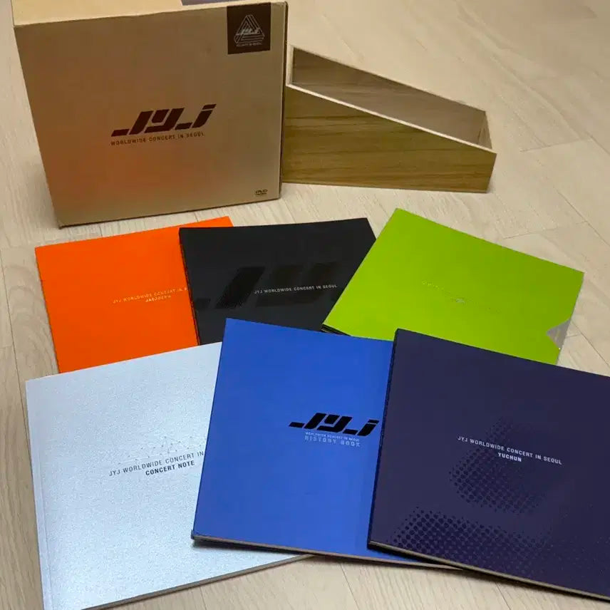JYJ 월드와이드 콘서트 DVD 풀세트