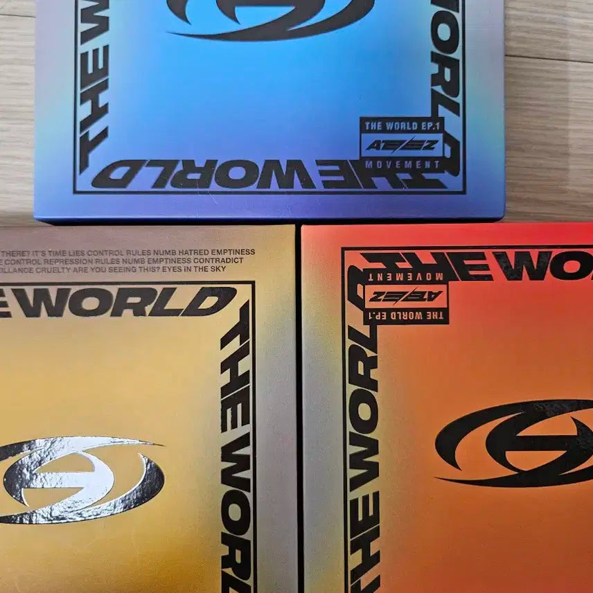 에이티즈  더 월드1 게릴라 개봉 앨범 세트 (포카X)