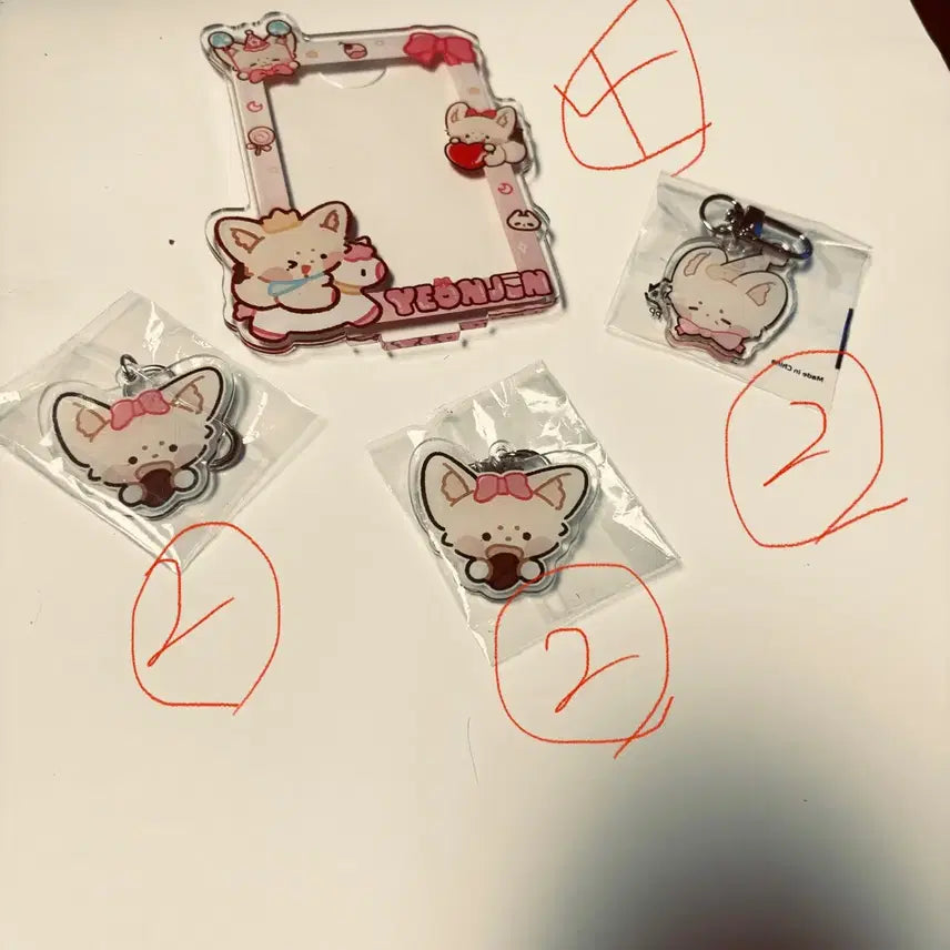 TXT 연준 아크릴 키링 / 포토 프레임