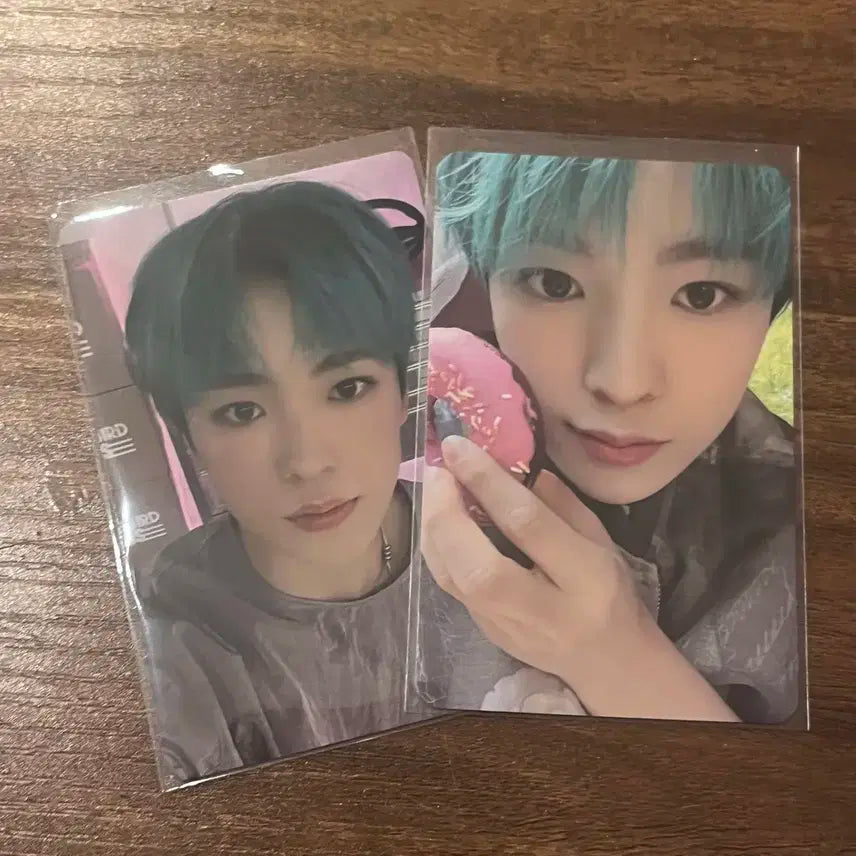 유우시 파란머리 송버드 포카 세트