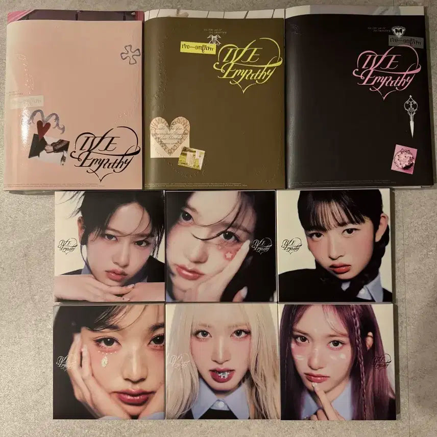 아이브 Empathy앨범(개봉) 전세트 판매합니다.