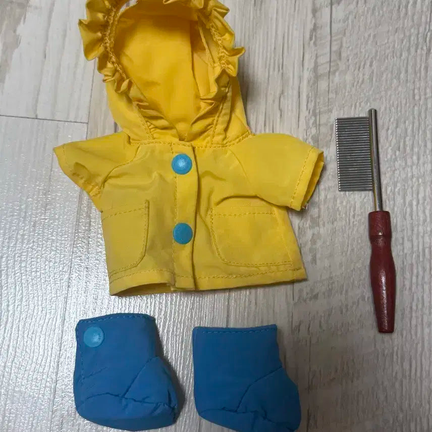 테디테일즈 xs 우비 인형옷 + 빗