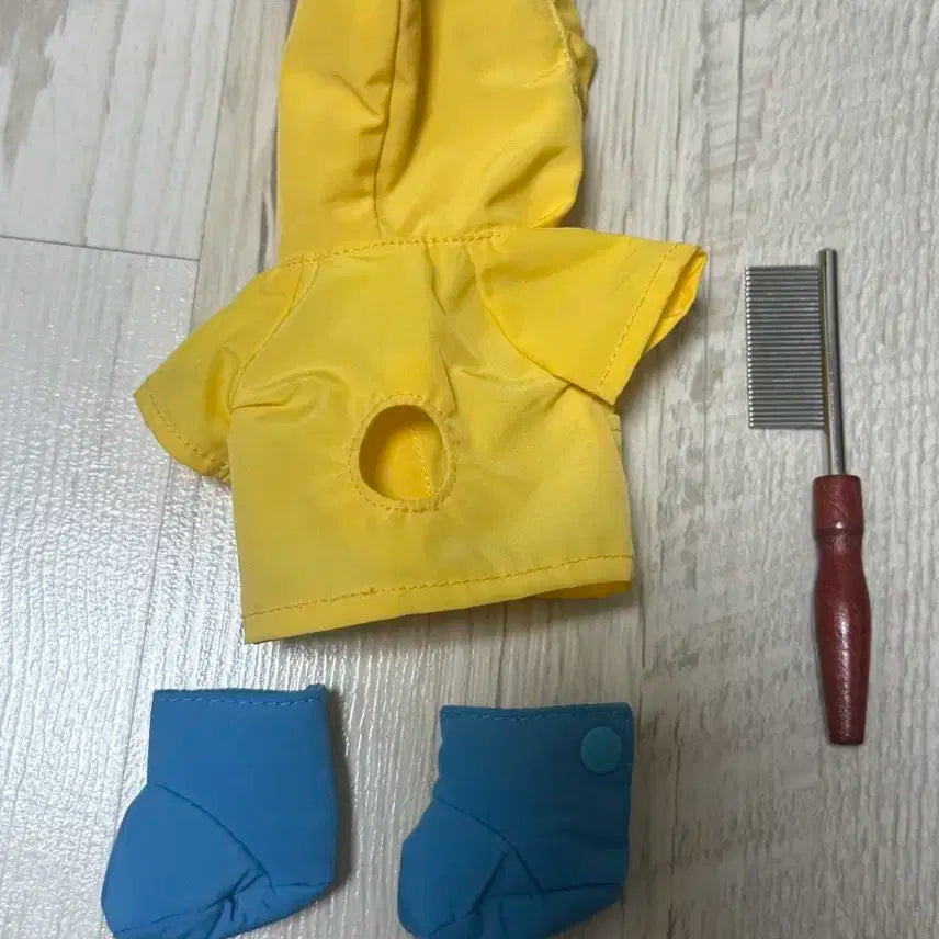 테디테일즈 xs 우비 인형옷 + 빗