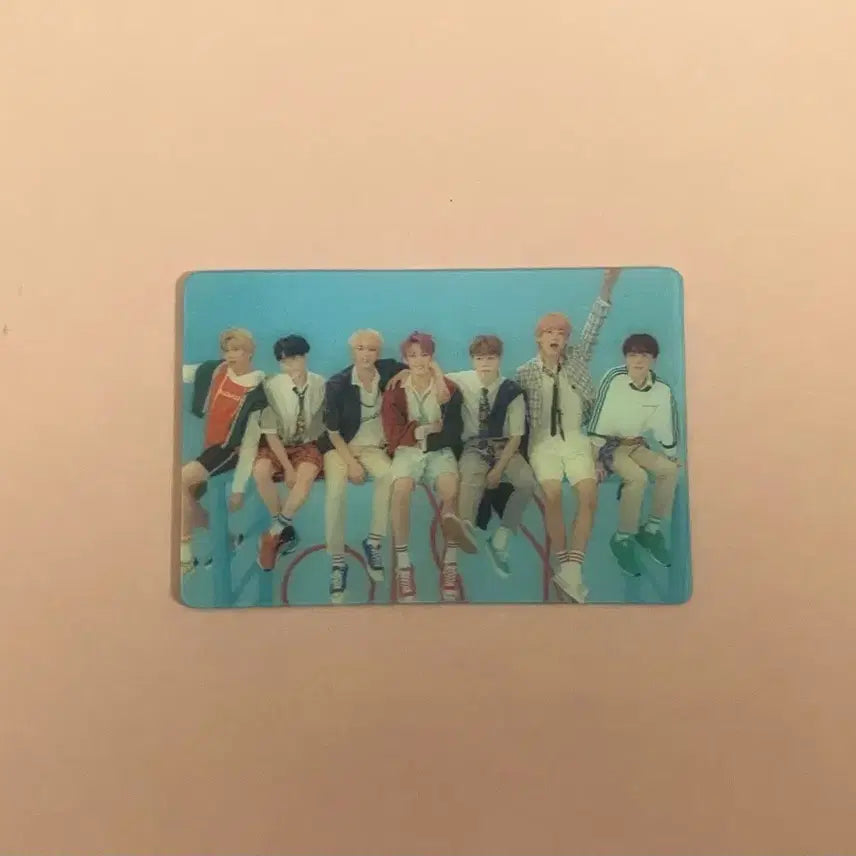 방탄소년단 BTS 단체 포토카드
